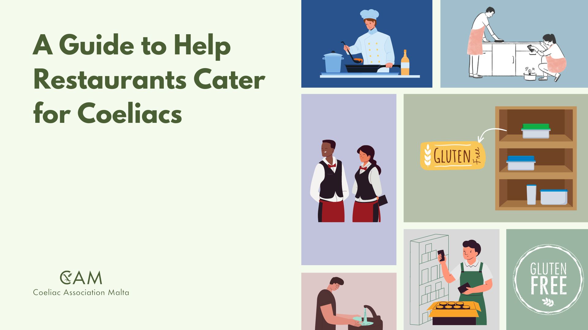 A Guide to Help Restaurants Cater for Coeliacs